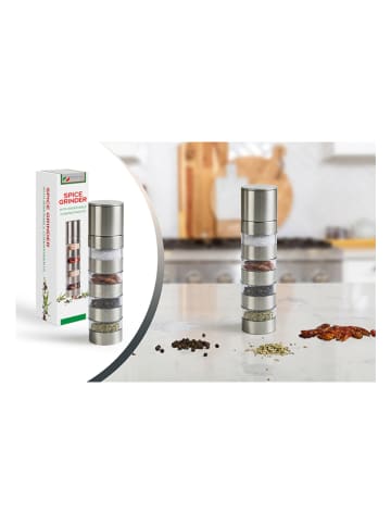 Lifa Living Gewürzmühle in Silber - (H)21 cm