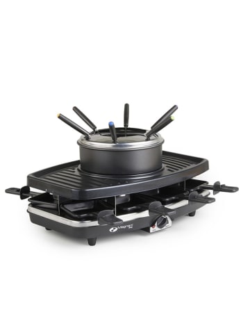 Lifa Living 3in1-Raclettegrill in Schwarz