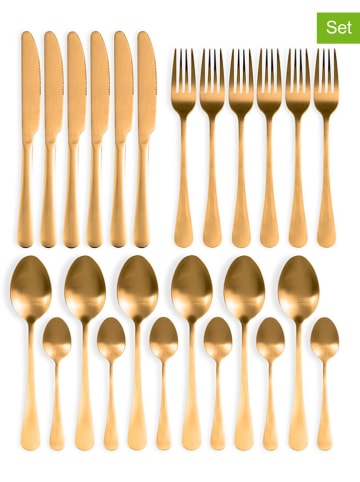 Lifa Living 24tlg. Set: Besteck in Gold