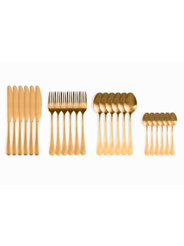Lifa Living 24tlg. Set: Besteck in Gold
