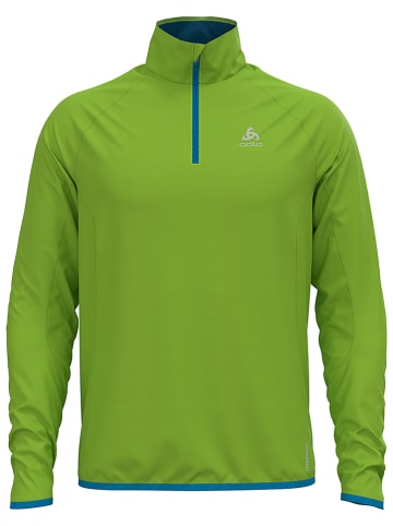 Odlo Bluza polarowa "Crave Ceramiwarm" w kolorze zielonym