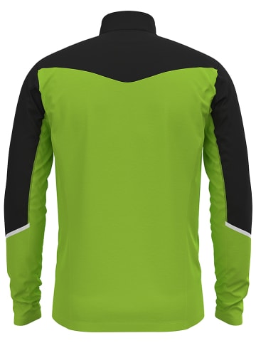 Odlo Koszulka funkcyjna "Sengg" w kolorze zielonym