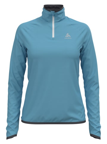Odlo Fleecepullover "Carve Ceramiwarm" in Blau