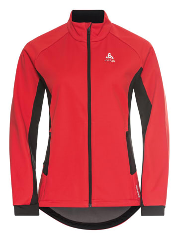 Odlo Softshelljacke "Brensholmen" in Rot/ Schwarz