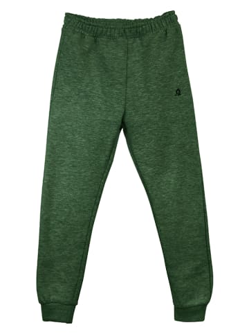 El Caballo Spodnie dresowe w kolorze zielonym