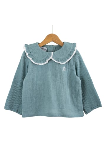 El Caballo Blouse "Oslo" blauw