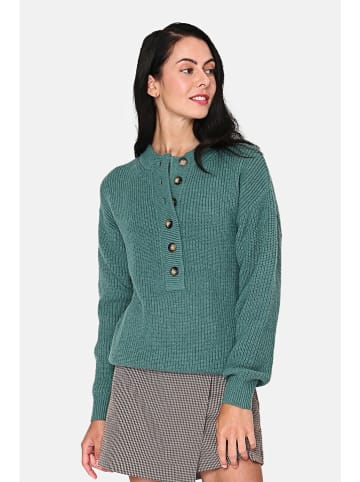 ASSUILI Kaschmir-Pullover in Grün