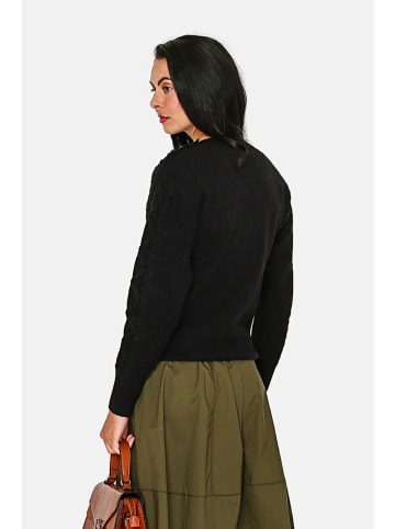 ASSUILI Kaschmir-Pullover in Schwarz