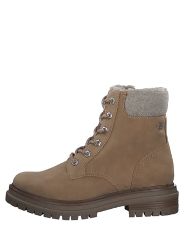 s.Oliver Botki w kolorze jasnobrązowym