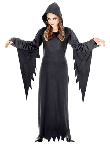 Carnival Party Kostümkleid "DUNKLE KÖNIGIN" in Schwarz