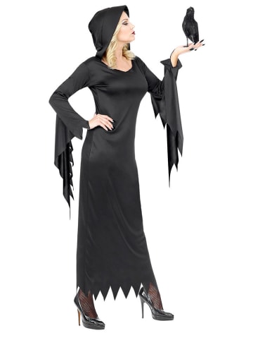 Carnival Party Kostümkleid "DUNKLE KÖNIGIN" in Schwarz
