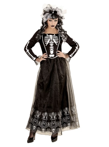 Widmann 2-delig kostuum "SKELETRIA" zwart