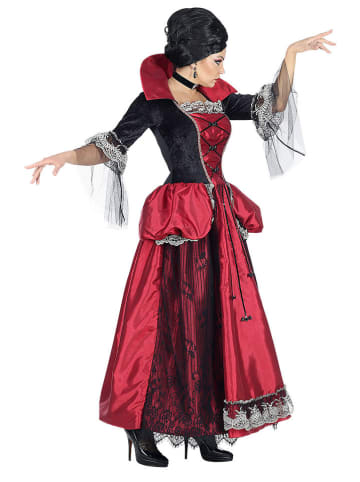 Widmann 2tlg. Kostüm "VAMPIRIN" in Rot/ Schwarz