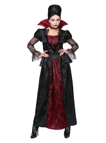 Carnival Party 2-częściowy kostium "Vampire" w kolorze czarno-czerwonym