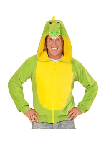 Carnival Party Kostuumjas "CIRCUS CLOWN" groen/geel