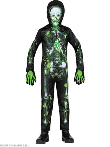 Widmann 2-częściowy kostium w kolorze czarno-zielonym