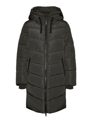 Vero Moda Doorgestikte mantel "Nora" zwart