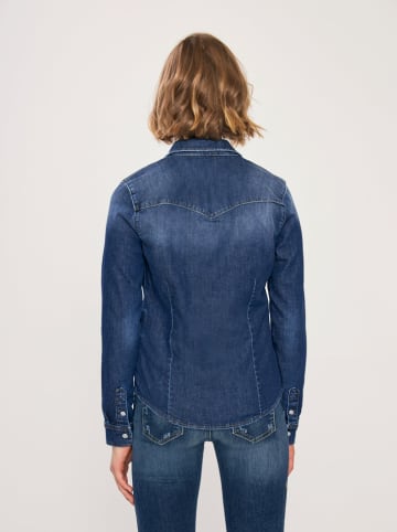 LTB Spijkerblouse  "Lucinda" - slim fit - blauw