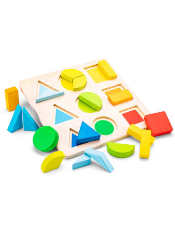 New Classic Toys 18-delige puzzel "Geometrische figuren" - vanaf 2 jaar
