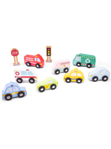 New Classic Toys 10er-Set: Spielfiguren "Fahrzeuge" - ab 18 Monaten