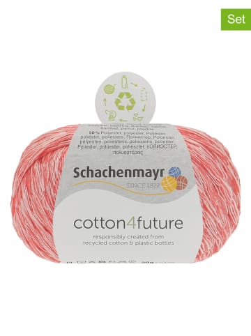 Schachenmayr since 1822 10er-Set: Baumwollgarne "Cotton4future" in Pink - 10x 50 g