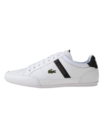 Lacoste Leren sneakers "Chaymon" wit/zwart