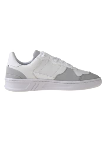 Lacoste Sneakers "Perf-Shot" in Weiß/ Grau
