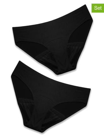 FreeU 2er-Set: Periodenslips in Schwarz