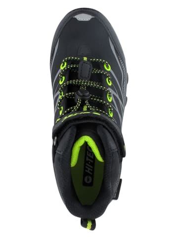 Hi-Tec Trekkingschoenen "Blackout Mid" zwart/neongroen
