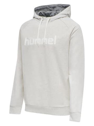 Hummel Bluza "Logo" w kolorze beżowym