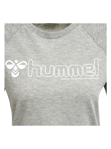 Hummel Koszulka "Noni 2.0" w kolorze szarym