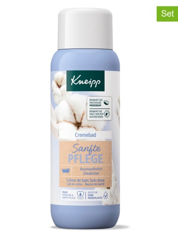 Kneipp 3er-Set: Cremebad "Sanfte Pflege", je 400 ml