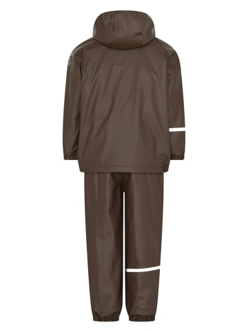 CeLaVi 2-delige regenoutfit bruin
