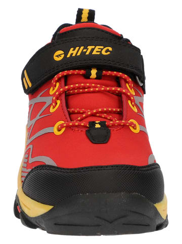 Hi-Tec Trekkingschoenen "Blackout Low" rood/zwart