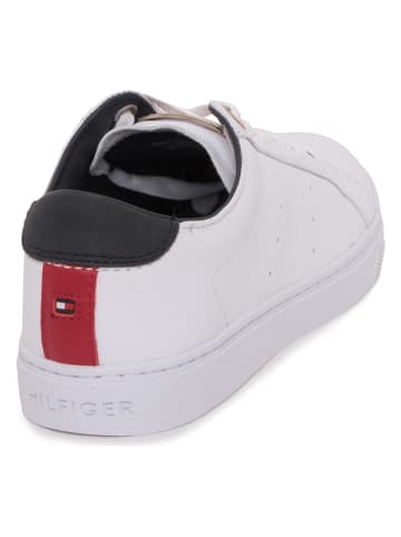 Tommy Hilfiger Shoes Leder-Sneakers in Weiß