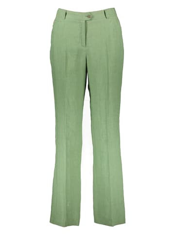 SCHNEIDERS Leinen-Hose "Cora" in Grün