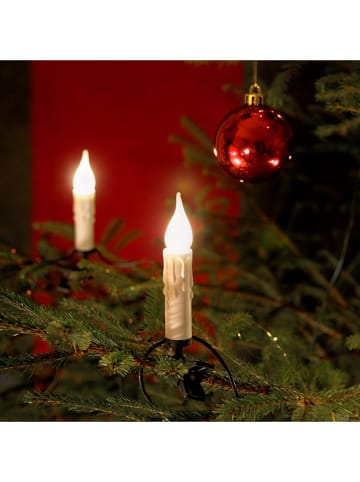 Konstsmide Lampki choinkowe w kolorze zimnej bieli - dł. 14,80 m