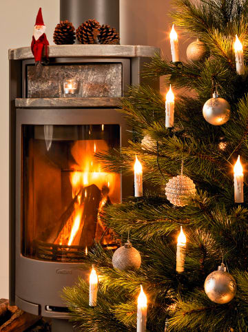 Konstsmide Kerstboomverlichting "Rijp" helder wit - (L)14,80 m