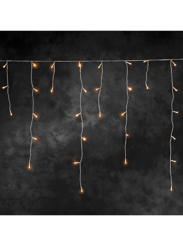 Konstsmide Ledlichtgordijn "Ijsregen" warmwit - (L)13 m