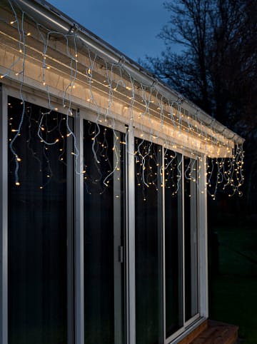 Konstsmide Ledlichtgordijn "Ijsregen" warmwit - (L)13 m