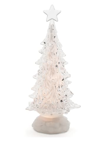 Konstsmide LED-Weihnachtsbaum in Weiß - (H)34 cm