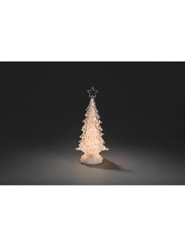 Konstsmide LED-Weihnachtsbaum in Weiß - (H)34 cm
