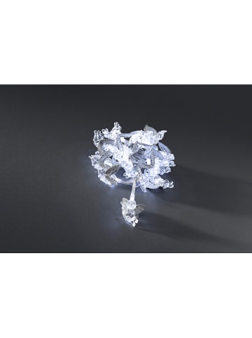 Konstsmide Decoratieve ledlichtketting "Engel" zilverkleurig