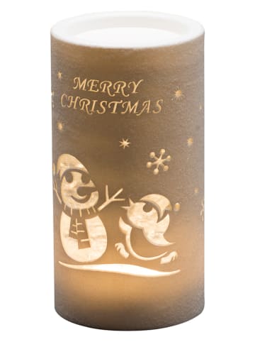 Konstsmide LED-Laterne "Schneemann" in Warmweiß - (H)19 x Ø 10 cm