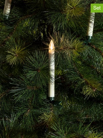 Konstsmide Bezprzewodowe świece LED (10 szt.) w kolorze ciepłej bieli - wys. 20 cm