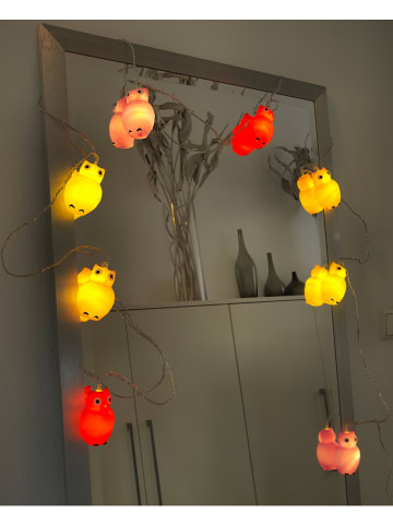 Konstsmide LED-Dekolichterkette "Eulen" in Bunt