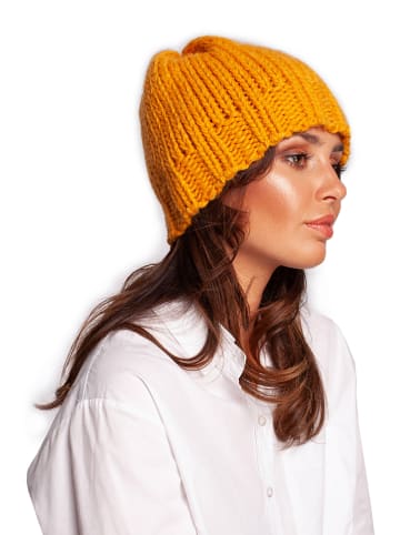 Be Wear Mütze in Ocker