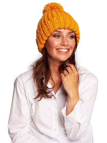 Be Wear Mütze in Ocker