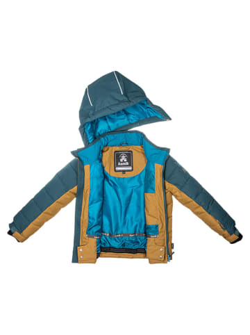 Kamik Ski-/ Snowboardjacke "Anakin" in Petrol/ Hellbraun