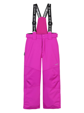 Kamik Spodnie narciarskie "Bella" w kolorze fuksji
